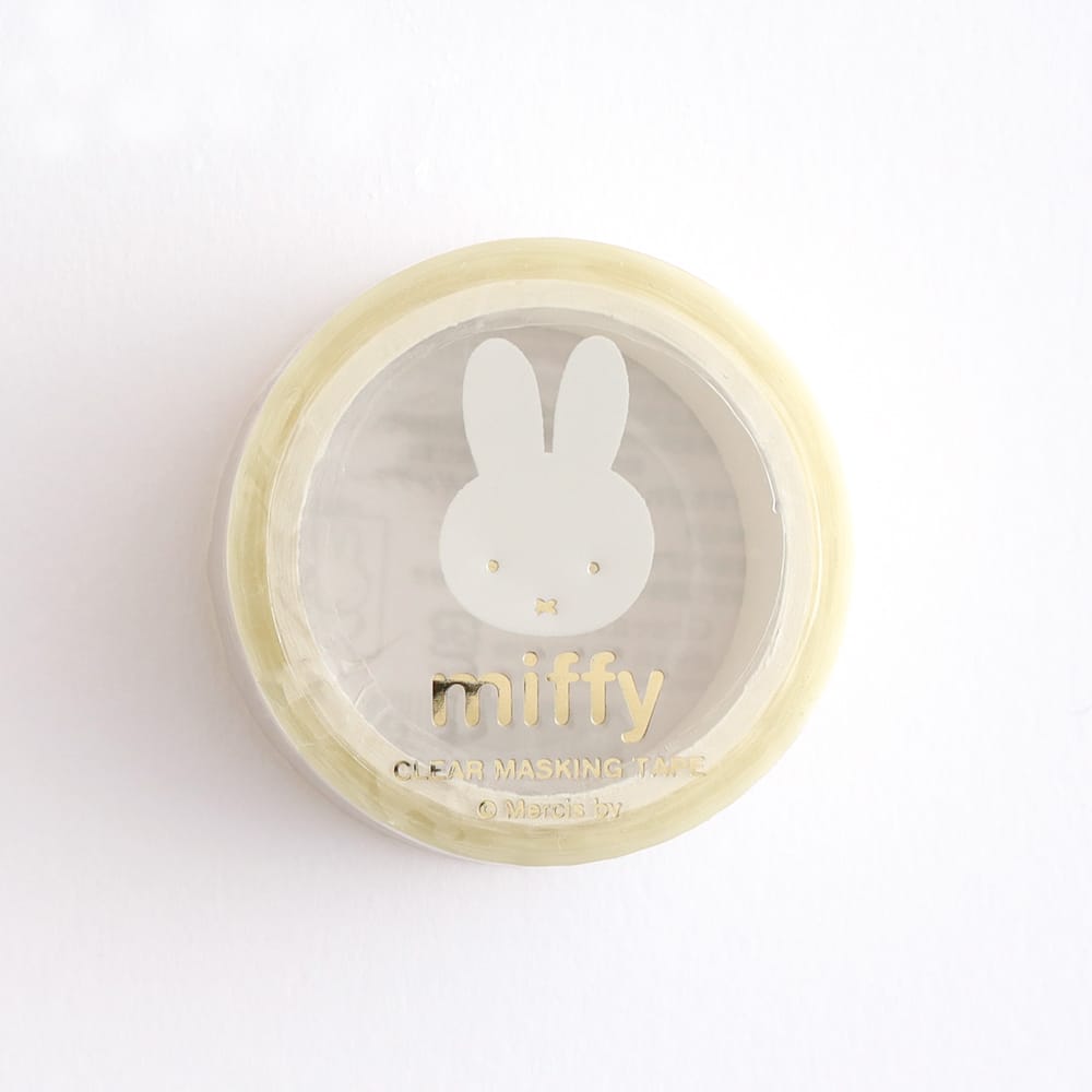 【ミッフィー】金箔クリアマスキングテープ（face）