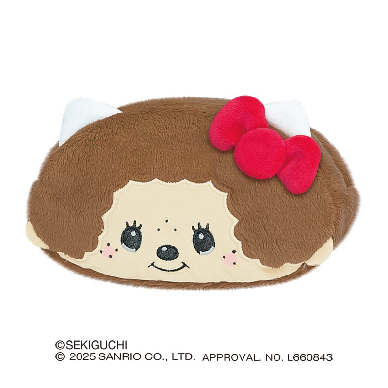 【モンチッチ×ハローキティ】ヒックルンペンポーチ