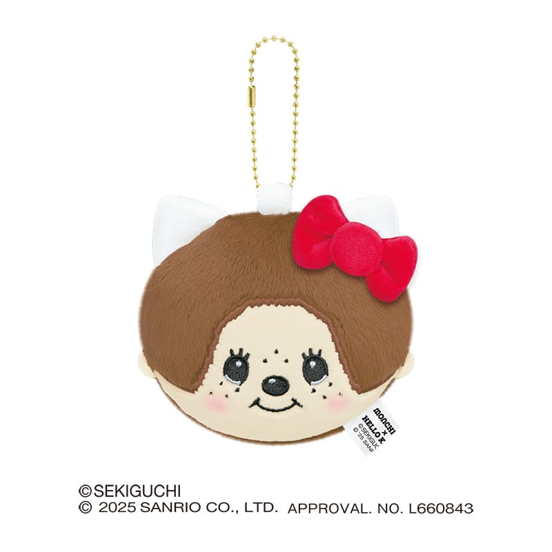 【モンチッチ×ハローキティ】ヌイグルミミラー