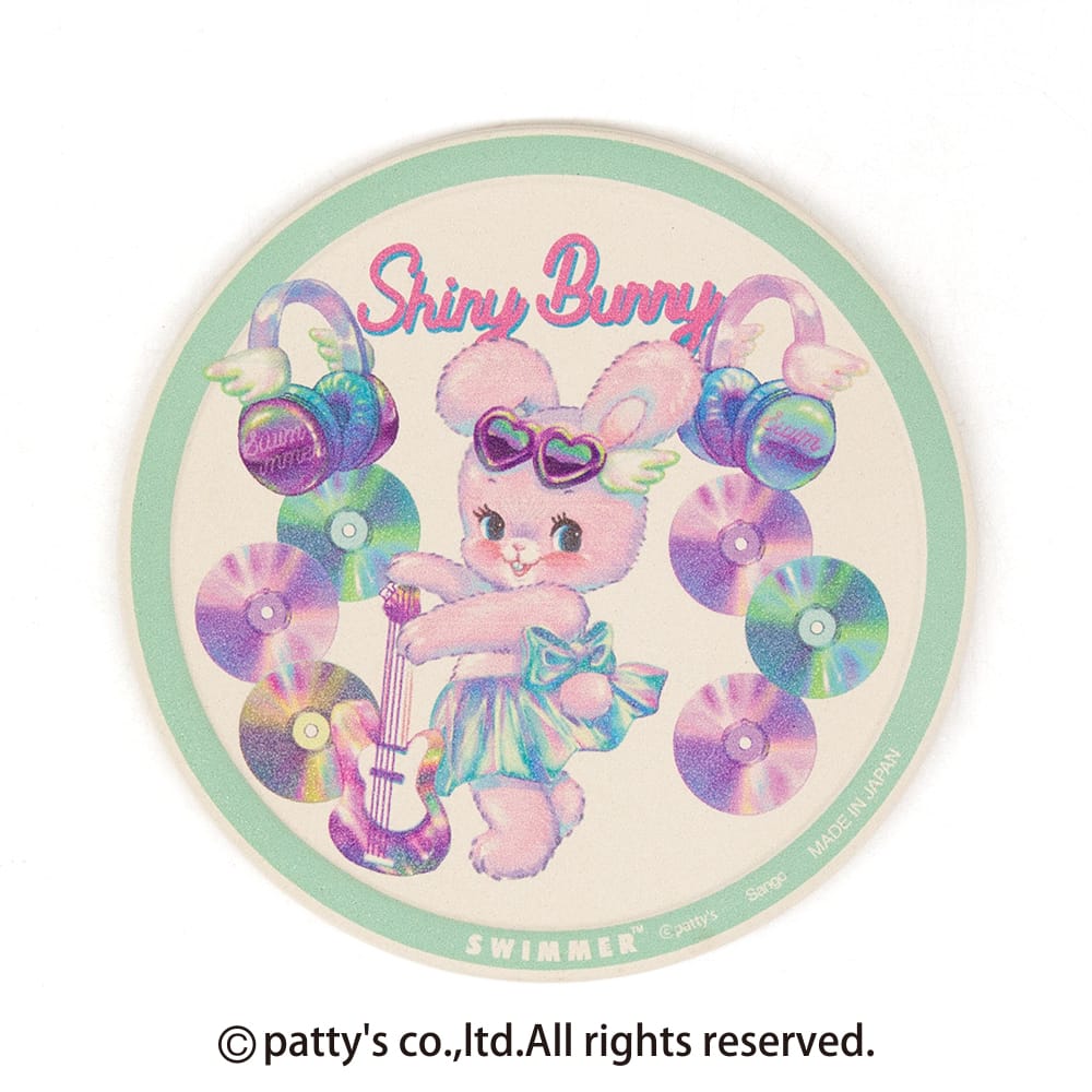 【SWIMMER】吸水コースターシャイニーバニー