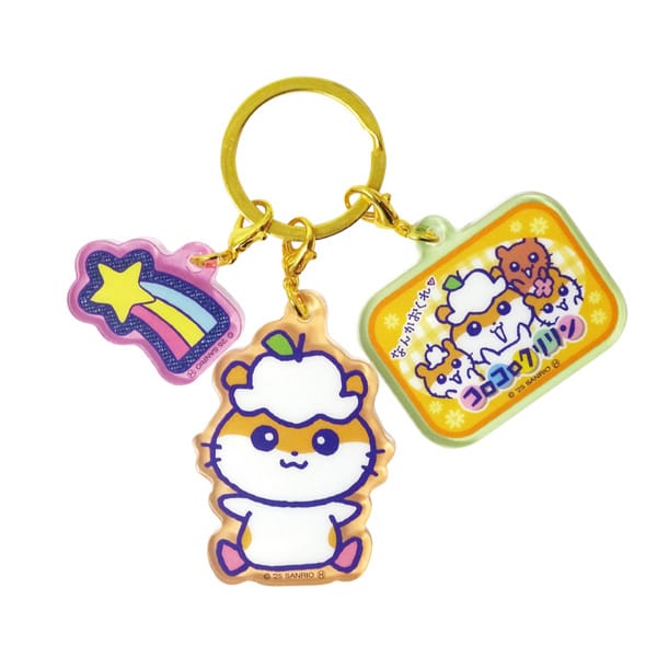【サンリオキャラクターズ】サンリオ（胸キュン）３連アクリルキーホルダーコロコロクリリン
