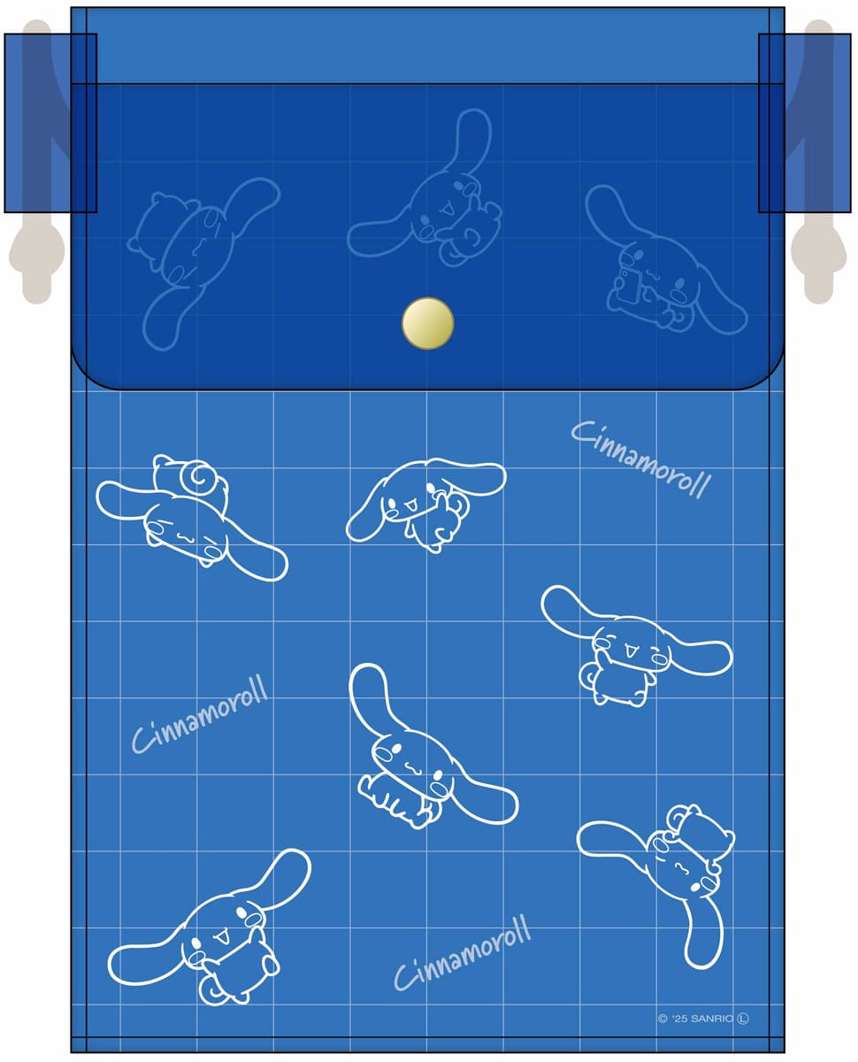 【サンリオキャラクターズ】ＩＩＩＩｐｏｃｋｅｔ　Ｃｌｅａｒスマートフォンポーチ　シナモロール