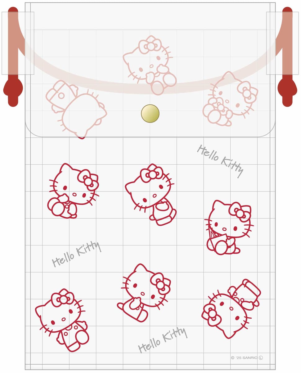 【サンリオキャラクターズ】ＩＩＩＩｐｏｃｋｅｔ　Ｃｌｅａｒスマートフォンポーチ　キティ