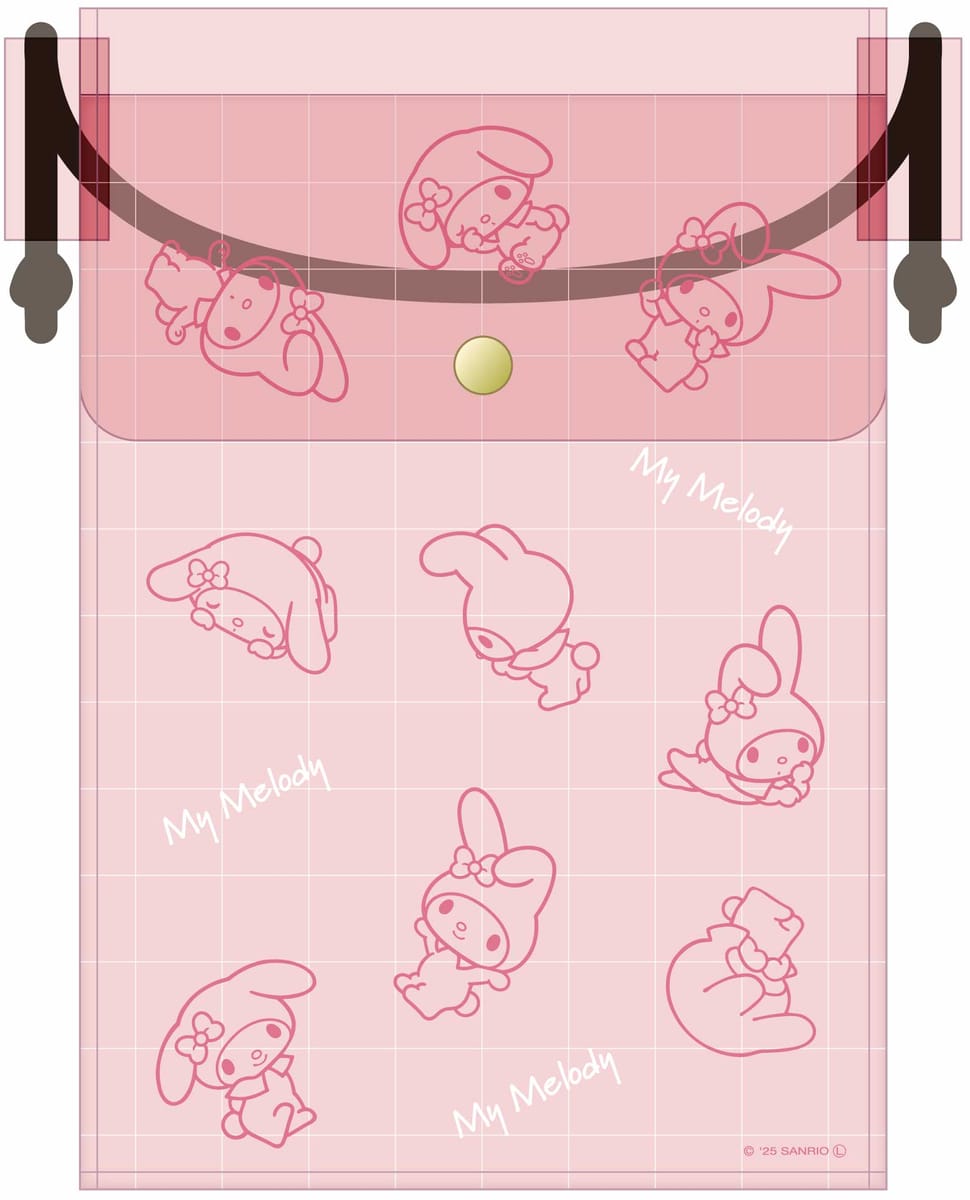 【サンリオキャラクターズ】ＩＩＩＩｐｏｃｋｅｔ　Ｃｌｅａｒスマートフォンポーチ　マイメロディ