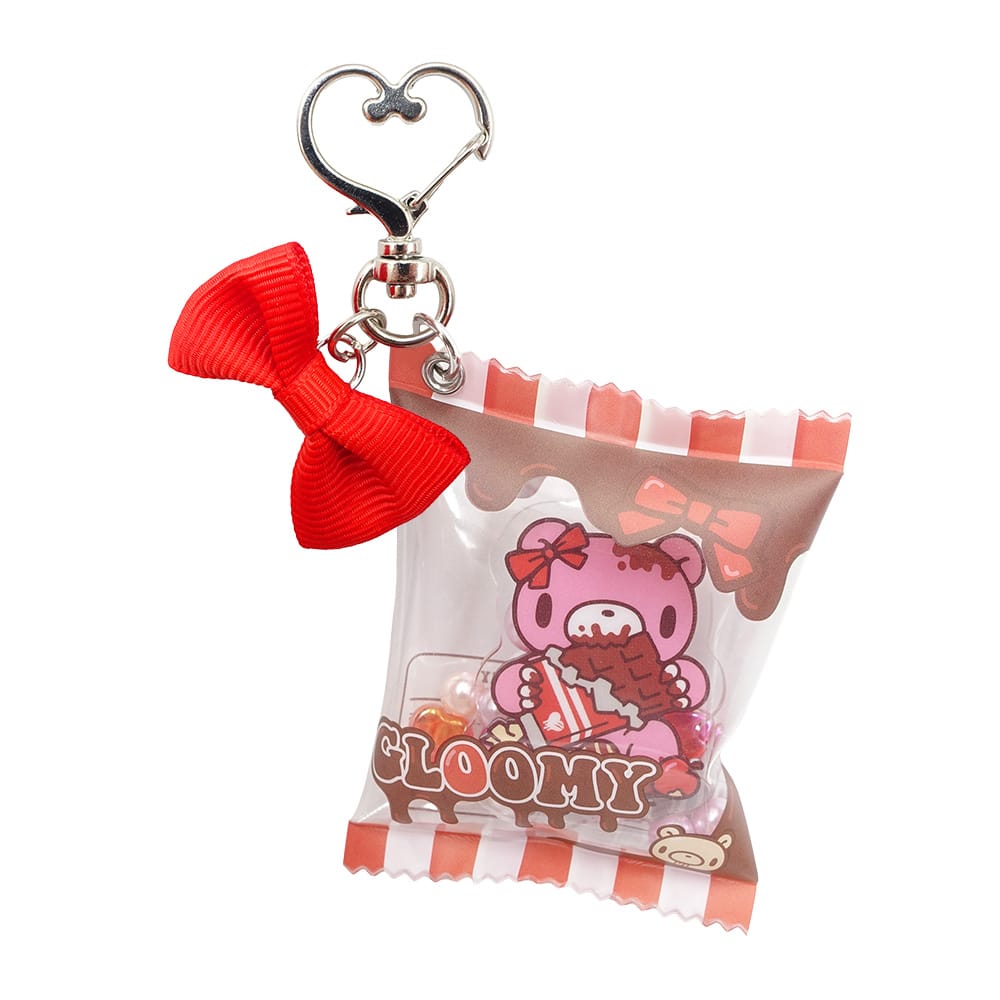 【グル～ミ～】チョコシャカキーホルダー　ＲＥＤ