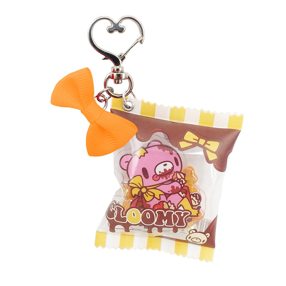 【グル～ミ～】チョコシャカキーホルダー　ＯＲＡＮＧＥ