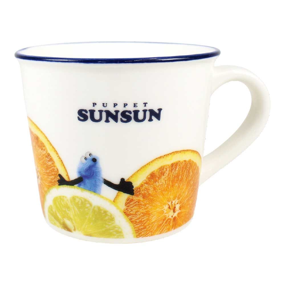 【パペットスンスン】カラーラインマグ　パペットスンスン　シトラス