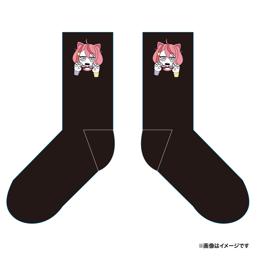 【宙星ぱる】 靴下   25~27cm