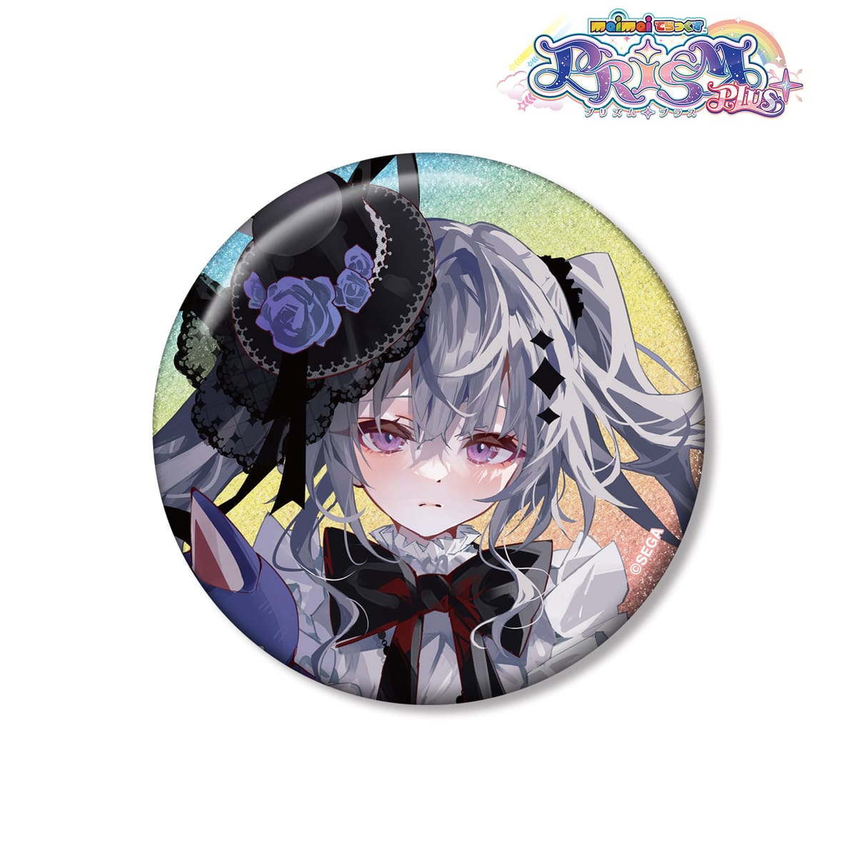 【maimai でらっくす PRiSM PLUS】アシッド（幼少期） 75mmグリッター缶バッジ