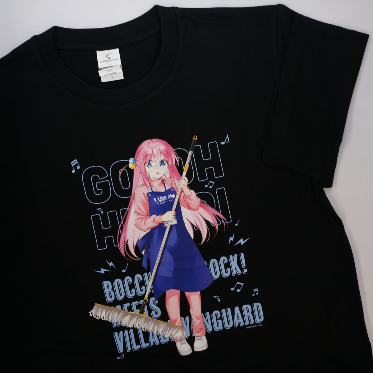 【ぼっち・ざ・ろっく！】Tシャツ(後藤ひとり店員)L