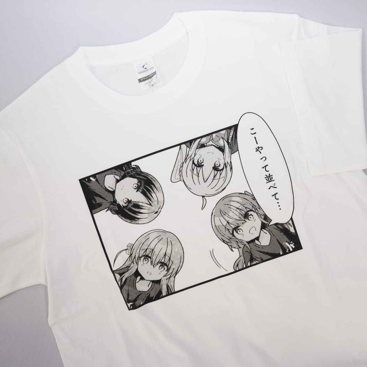 【ぼっち・ざ・ろっく！】Tシャツ(場面写表裏)L