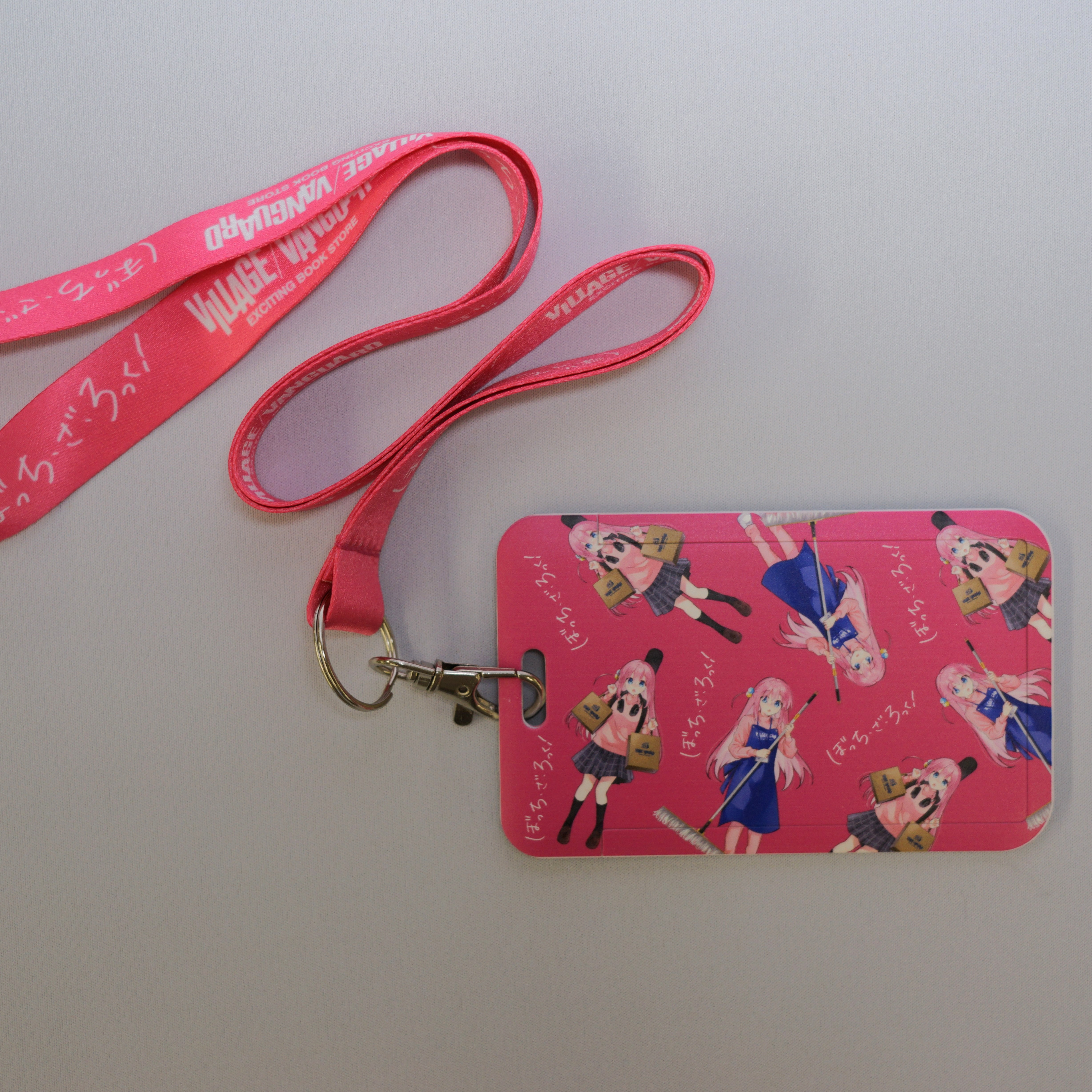 【ぼっち・ざ・ろっく！】ネックストラップ(後藤ひとり店員/私服)総柄