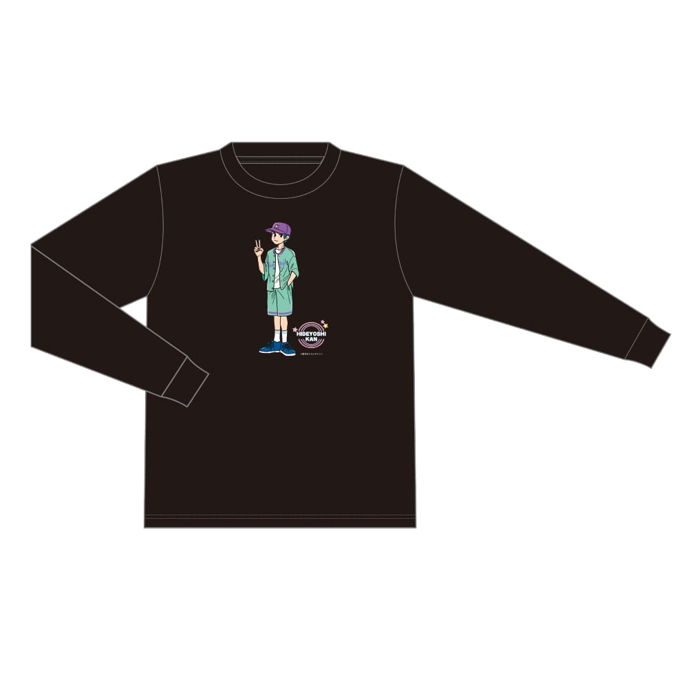 【簡秀吉】 ロンT BK L