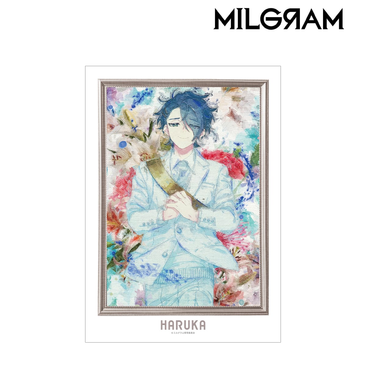 【MILGRAM -ミルグラム-】ハルカ grunge CANVAS A3マット加工ポスター