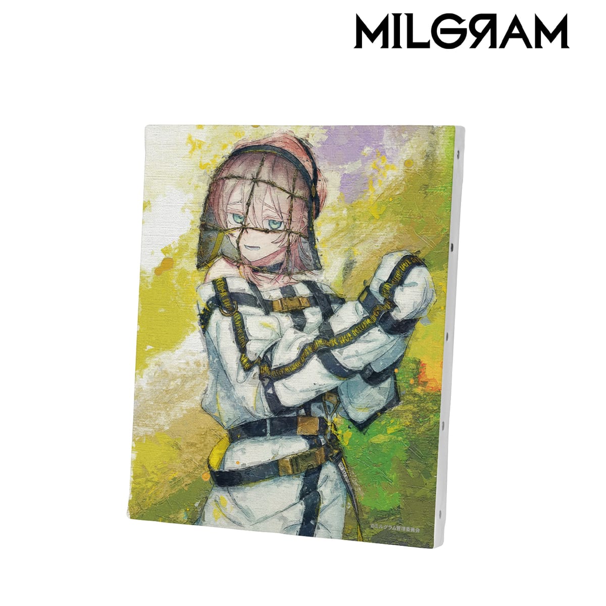 【MILGRAM -ミルグラム-】ムウ grunge CANVAS キャンバスボード