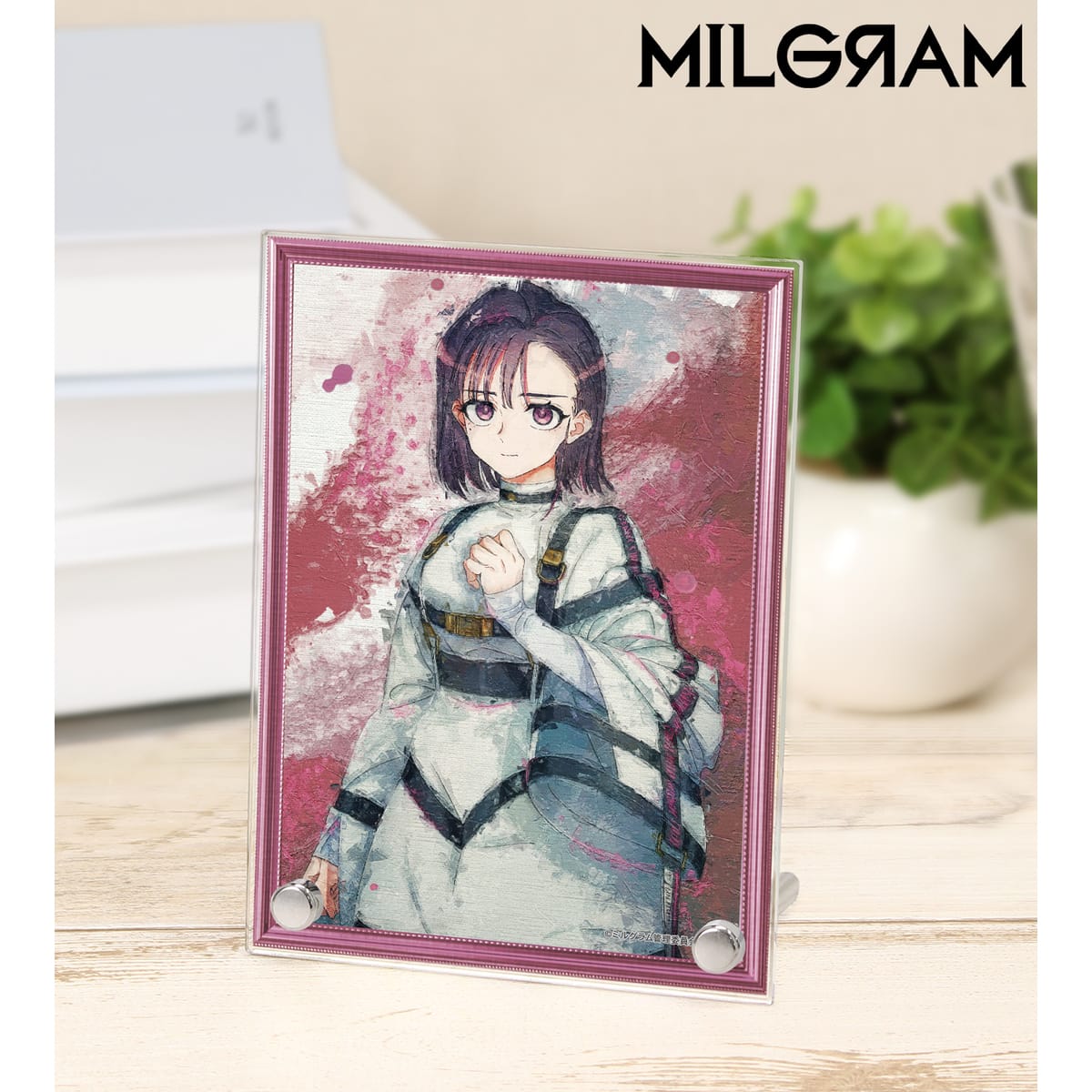 【MILGRAM -ミルグラム-】ユノ grunge CANVAS A6アクリルパネル