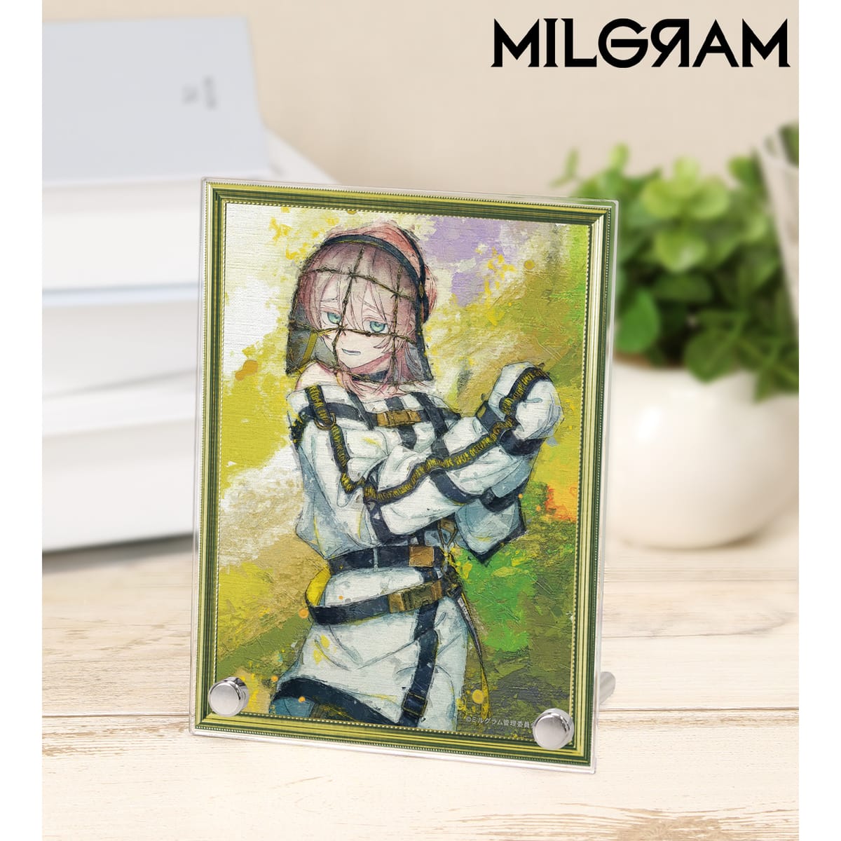 【MILGRAM -ミルグラム-】ムウ grunge CANVAS A6アクリルパネル