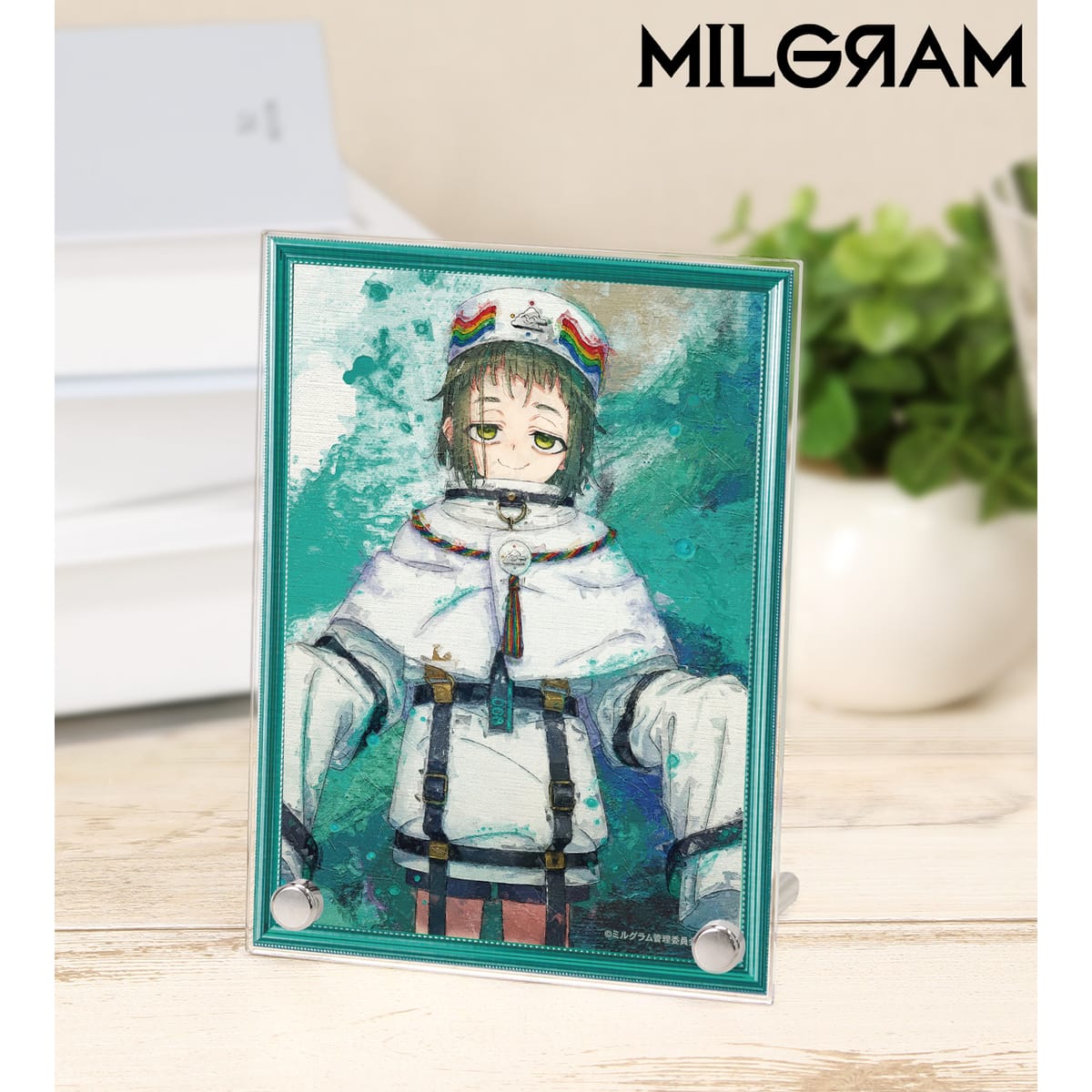 【MILGRAM -ミルグラム-】アマネ grunge CANVAS A6アクリルパネル