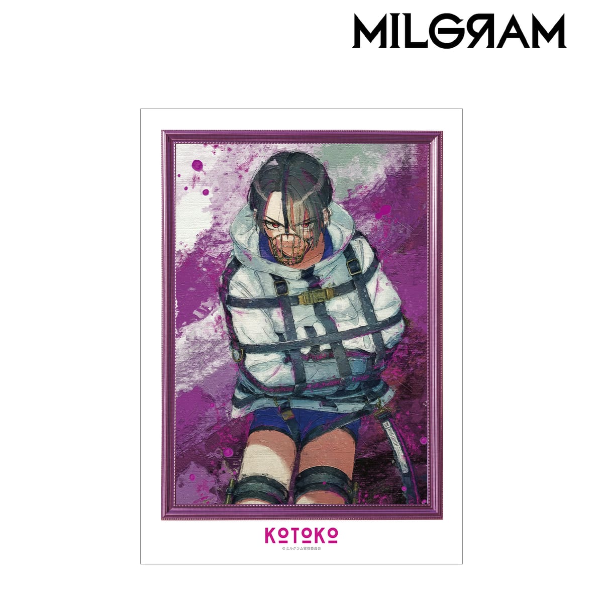 MILGRAM -ミルグラム-】コトコ grunge CANVAS A3マット加工ポスター