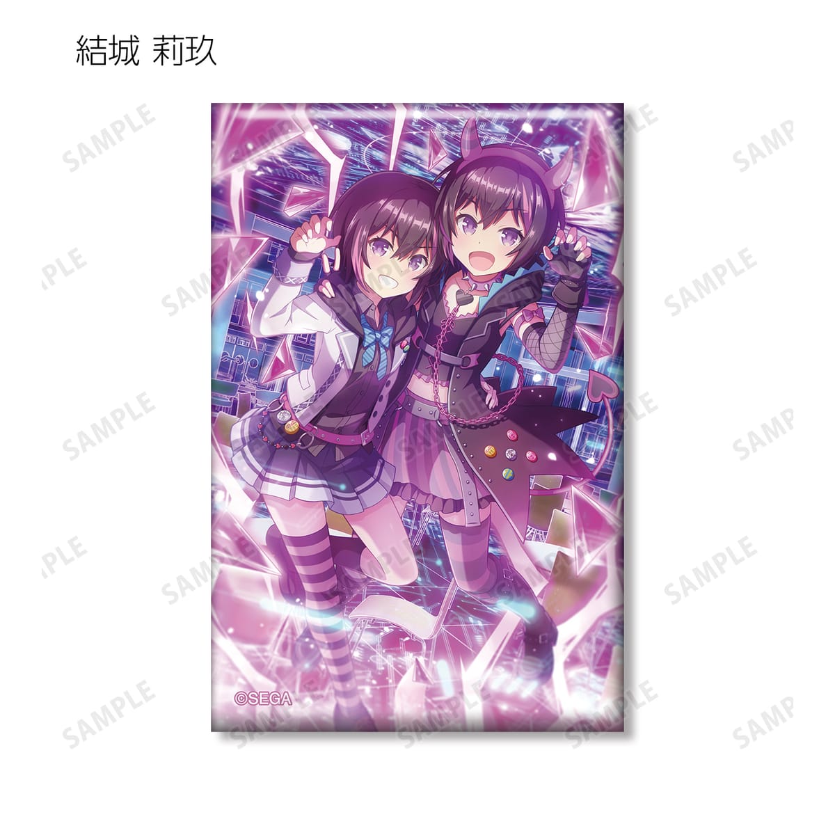 オンゲキ スクエア缶バッジ Make UP Future！ オンゲキ bright MEMORY】トレーディング Make UP Future！ スクエア缶