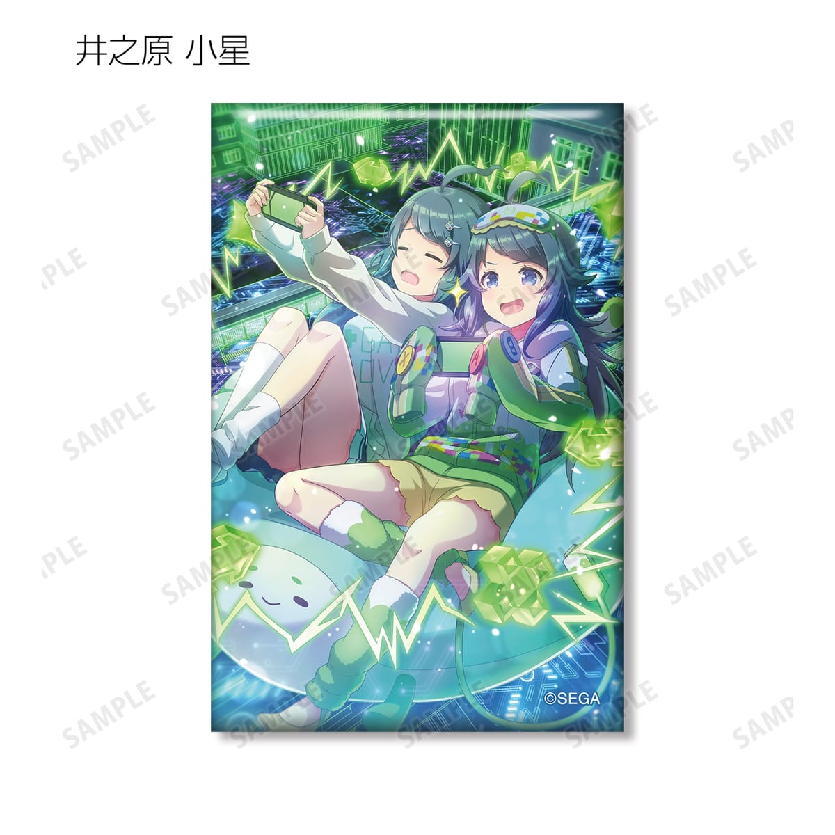 オンゲキ スクエア缶バッジ Make UP Future！ オンゲキ bright MEMORY トレーディング Make UP Future! スクエア缶