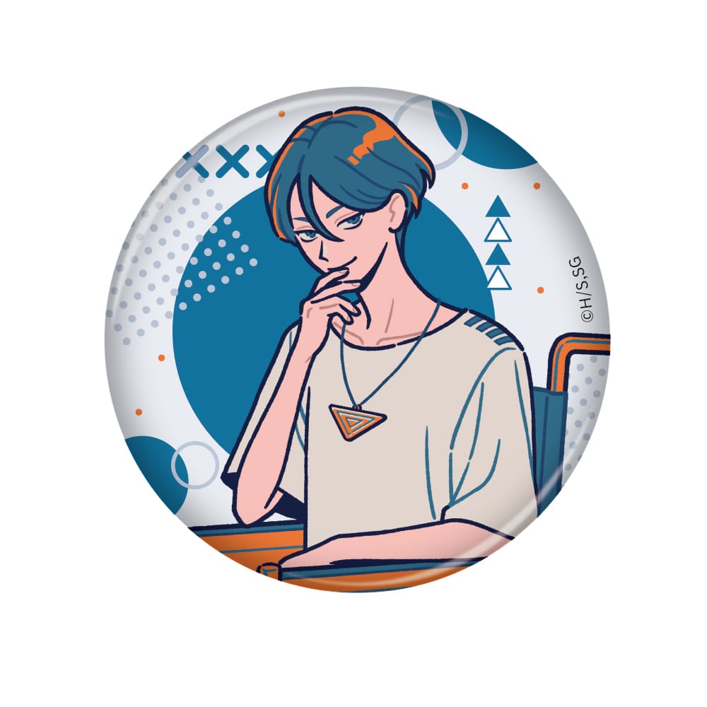 【都市伝説解体センター】 缶バッジ  廻屋 渉