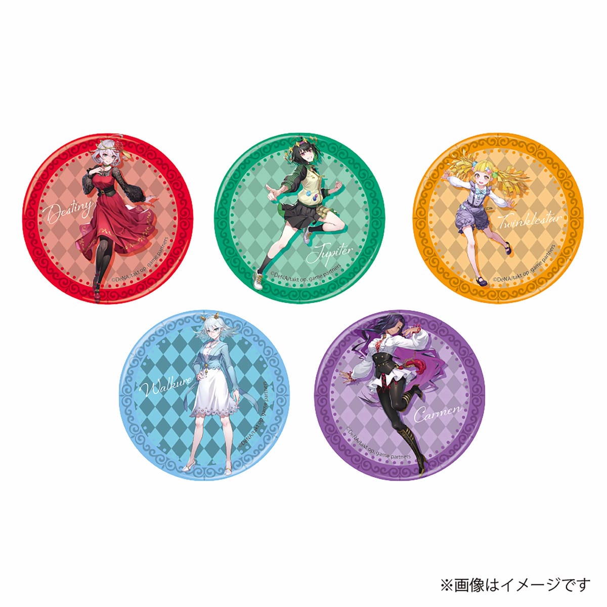 【takt op.】 缶バッジ  私服Ver. ≪セット≫（全5種）