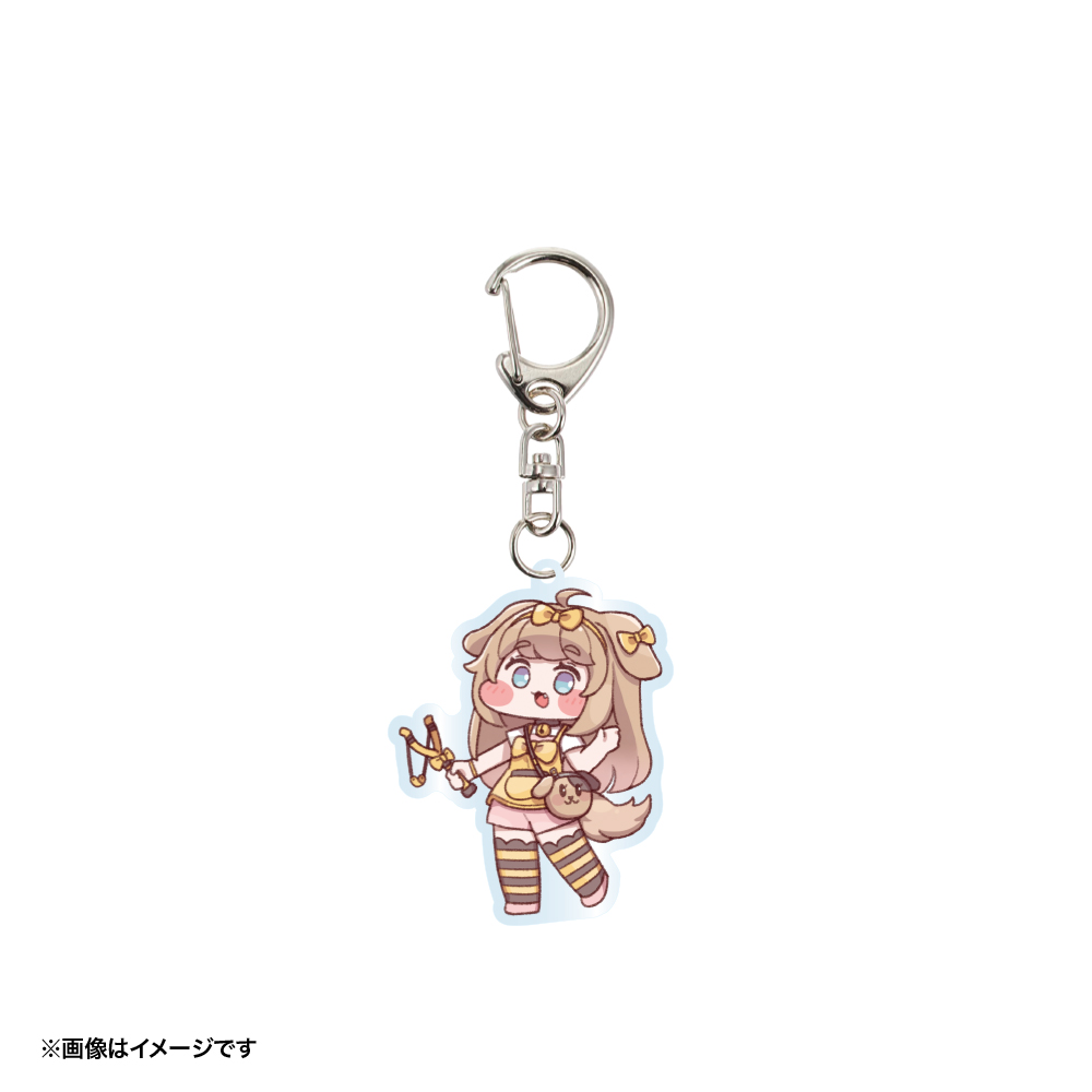 【トリッカル】アクリルキーホルダー　バター