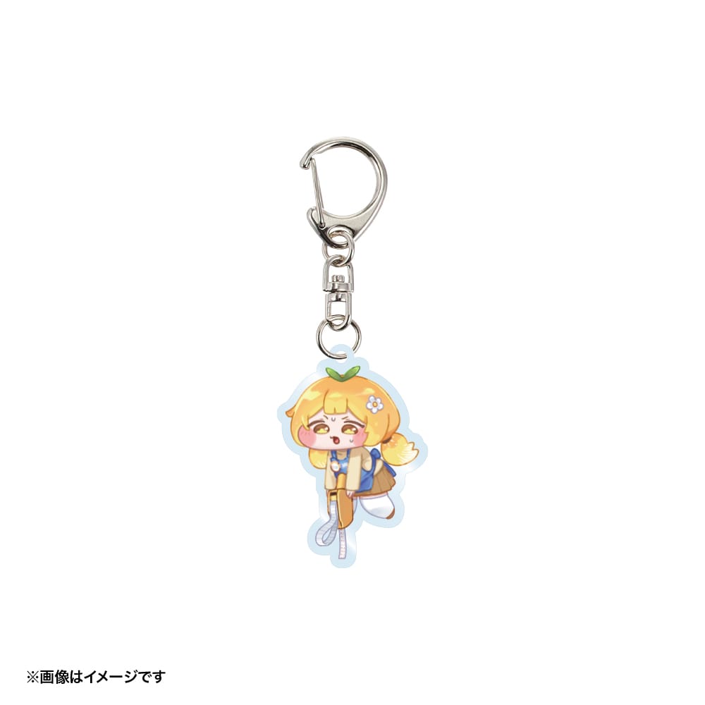 【トリッカル】アクリルキーホルダー　ブルミ　エプロン