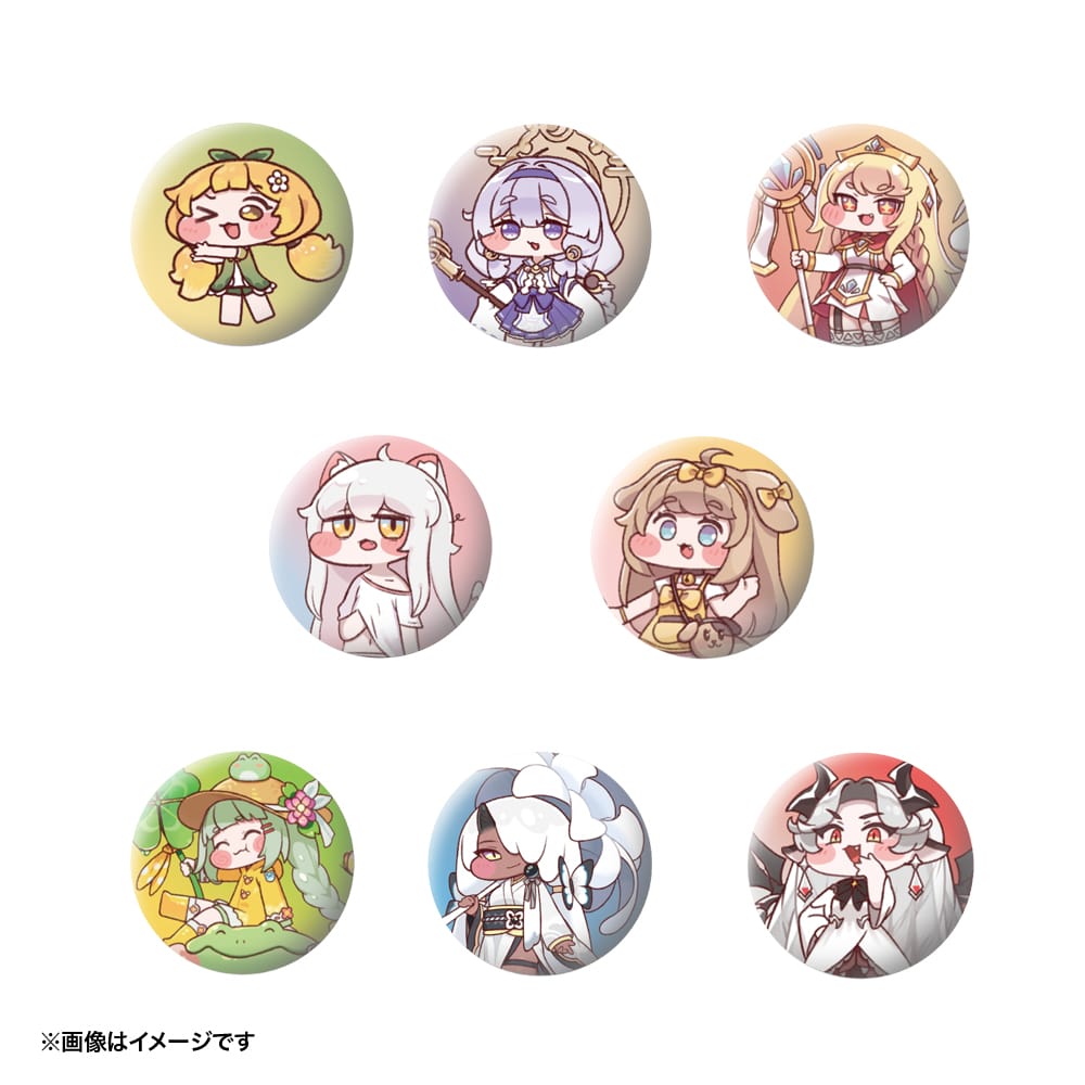 【トリッカル】缶バッジ　≪セット≫（全8種）