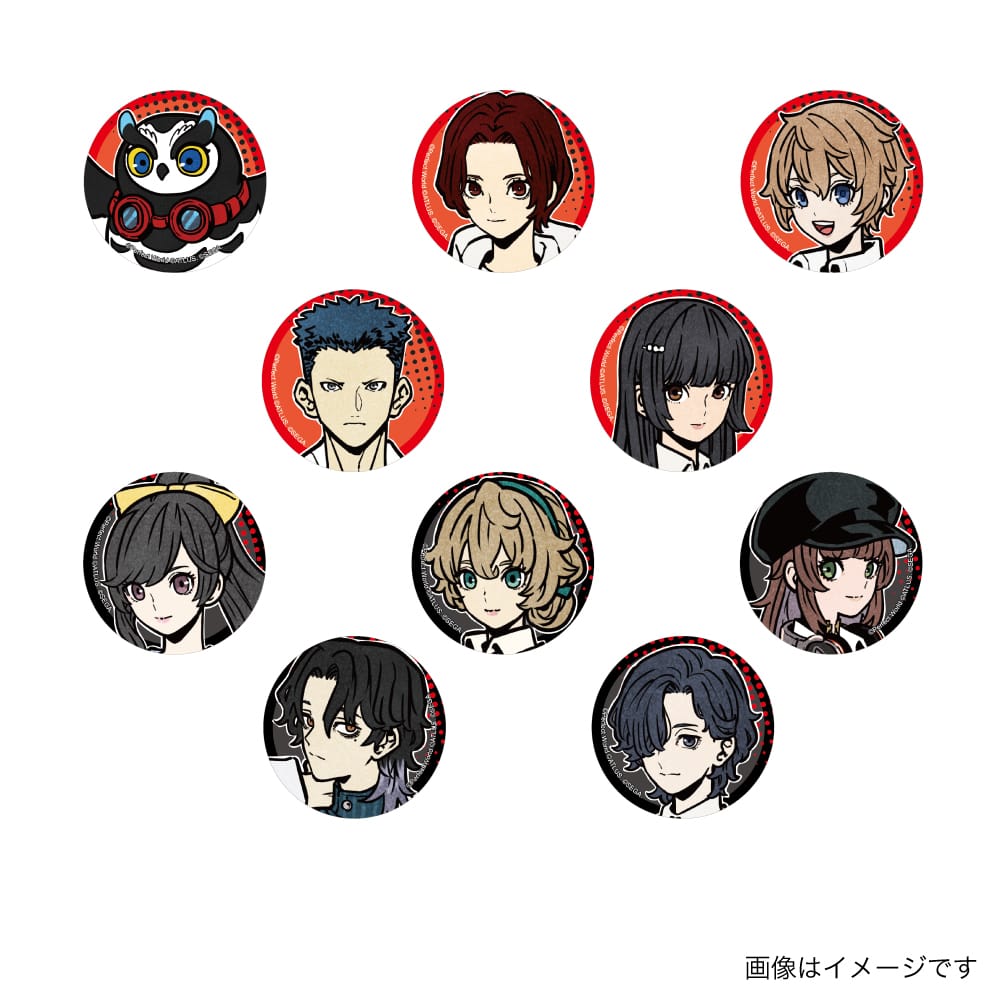 【P5X】コンプリートセット缶バッジ (アップ) ≪セット≫（全10種）