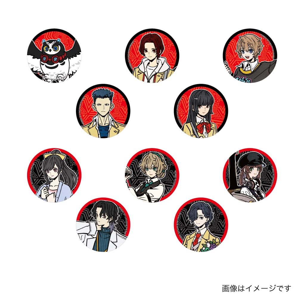 【P5X】コンプリートセット缶バッジ (バストアップ)　≪セット≫（全10種）