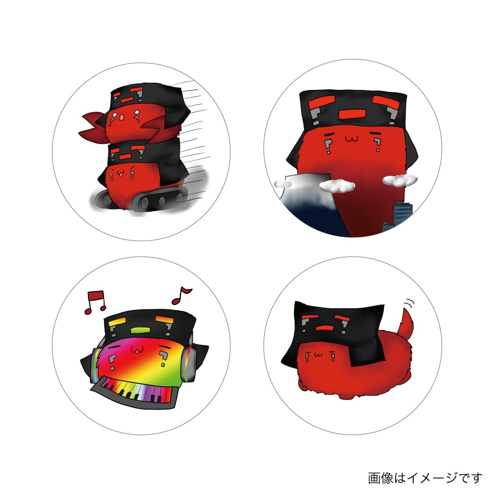 【レウクラウド】缶バッジ　≪セット≫（全4種）