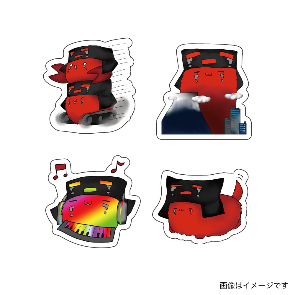 【レウクラウド】ステッカー ≪セット≫（全4種）