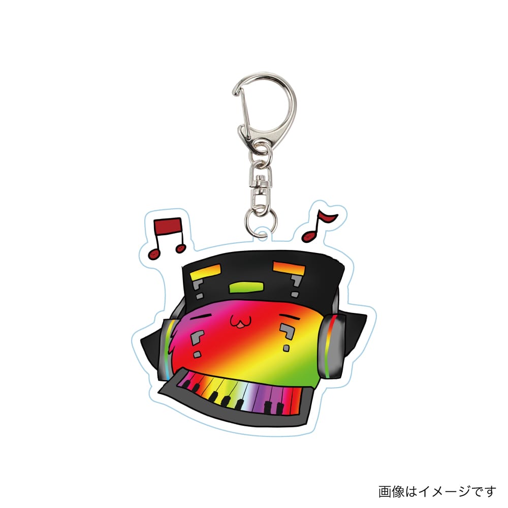 【レウクラウド】アクリルキーホルダー　ゲーミング毛玉