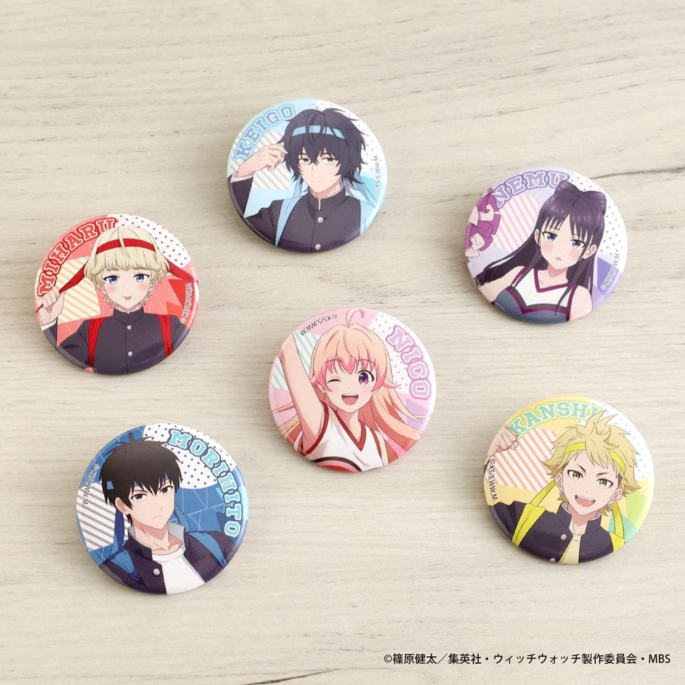 【ウィッチウォッチ】トレーディング缶バッジ＜6＞応援団&チアver.《BOX》