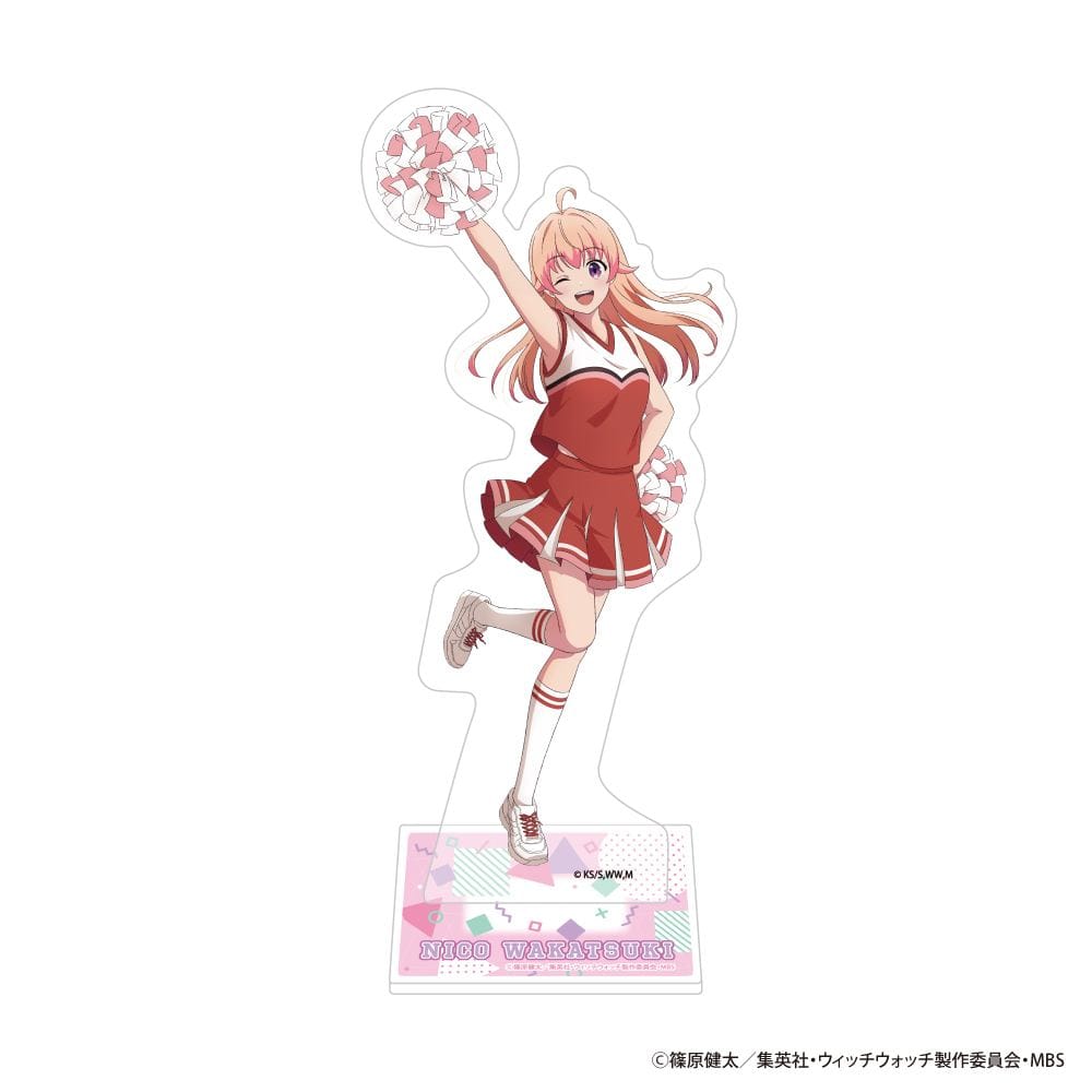 【ウィッチウォッチ】アクリルスタンド 応援団&チアver.（若月ニコ）