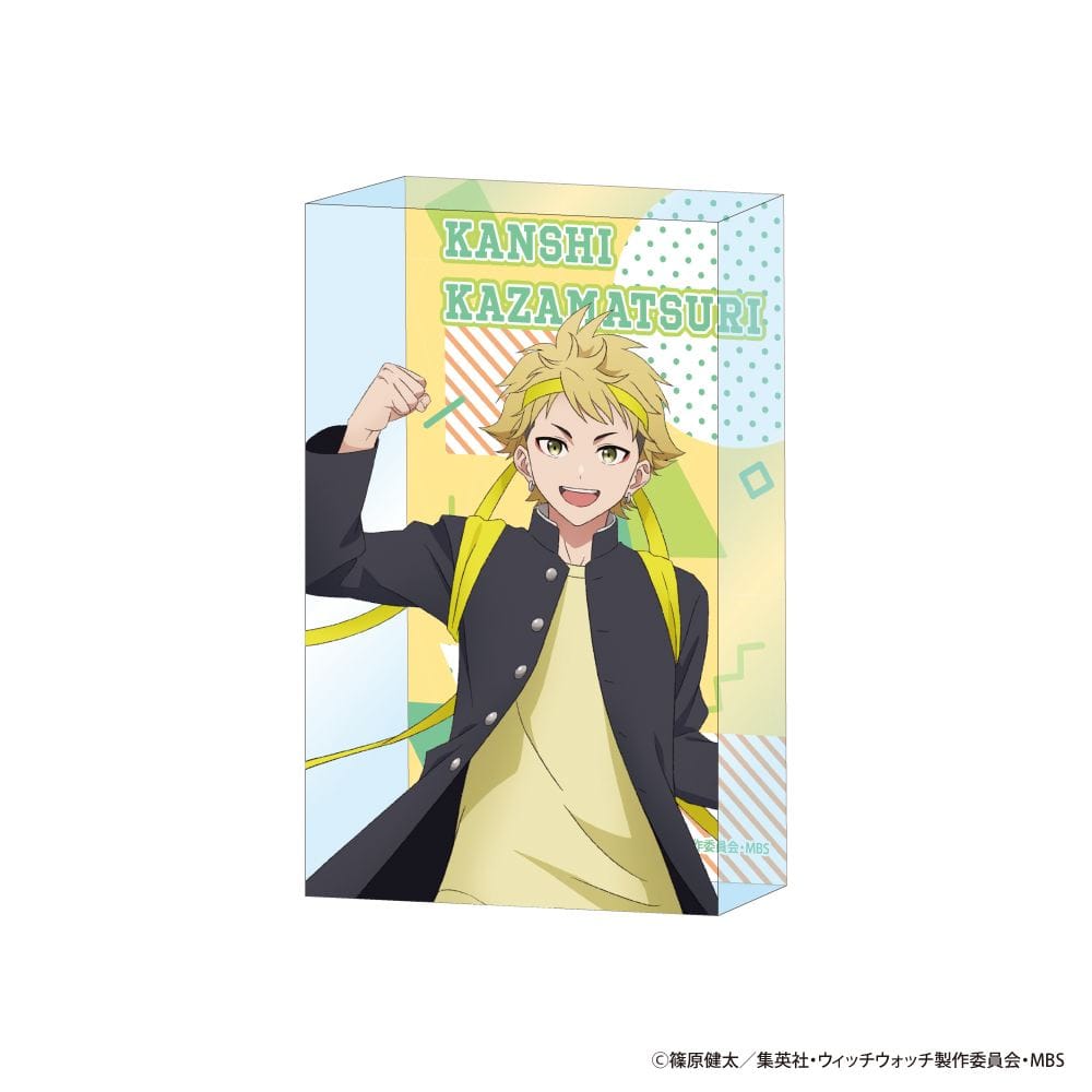 【ウィッチウォッチ】アクリルブロック 応援団&チアver.（風祭監志）