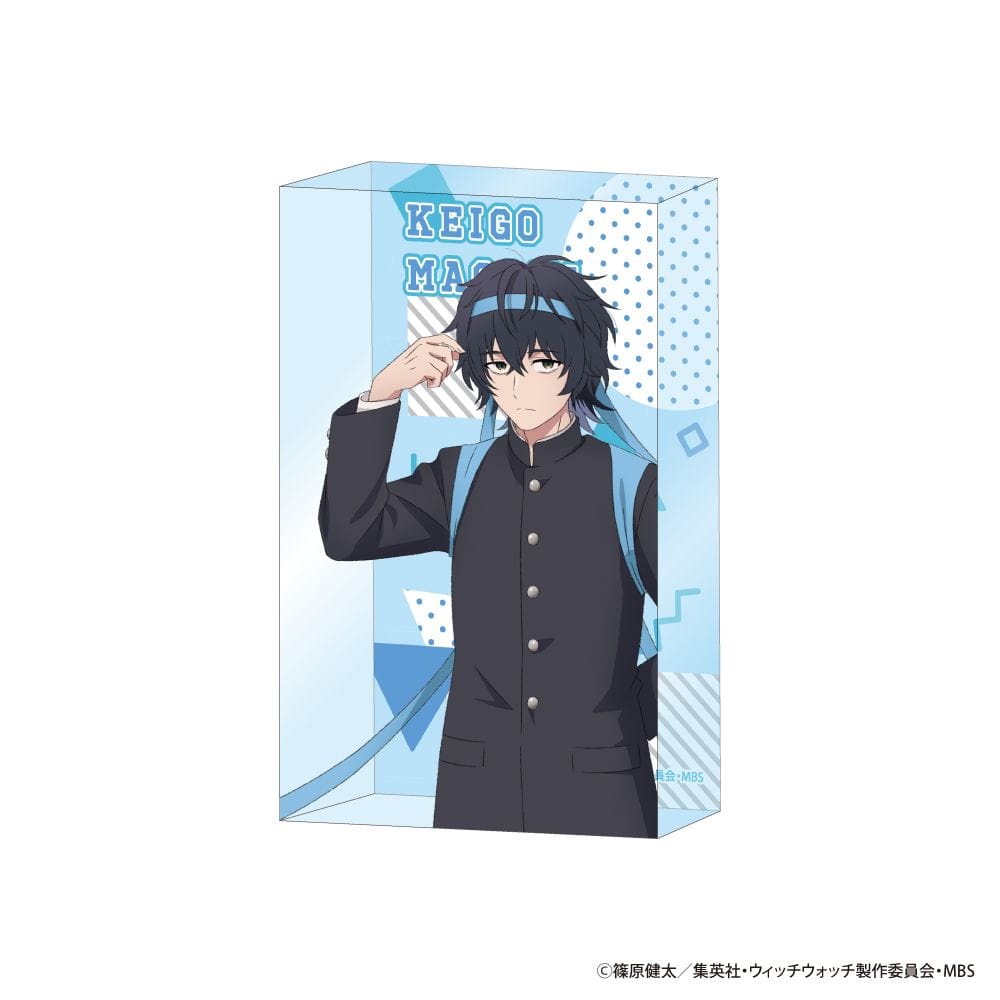 【ウィッチウォッチ】アクリルブロック 応援団&チアver.（真神圭護）