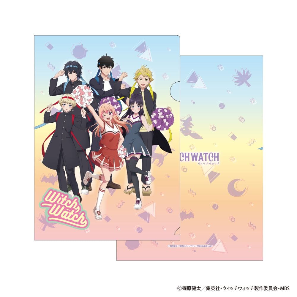 【ウィッチウォッチ】クリアファイル 応援団&チアver.(集合)