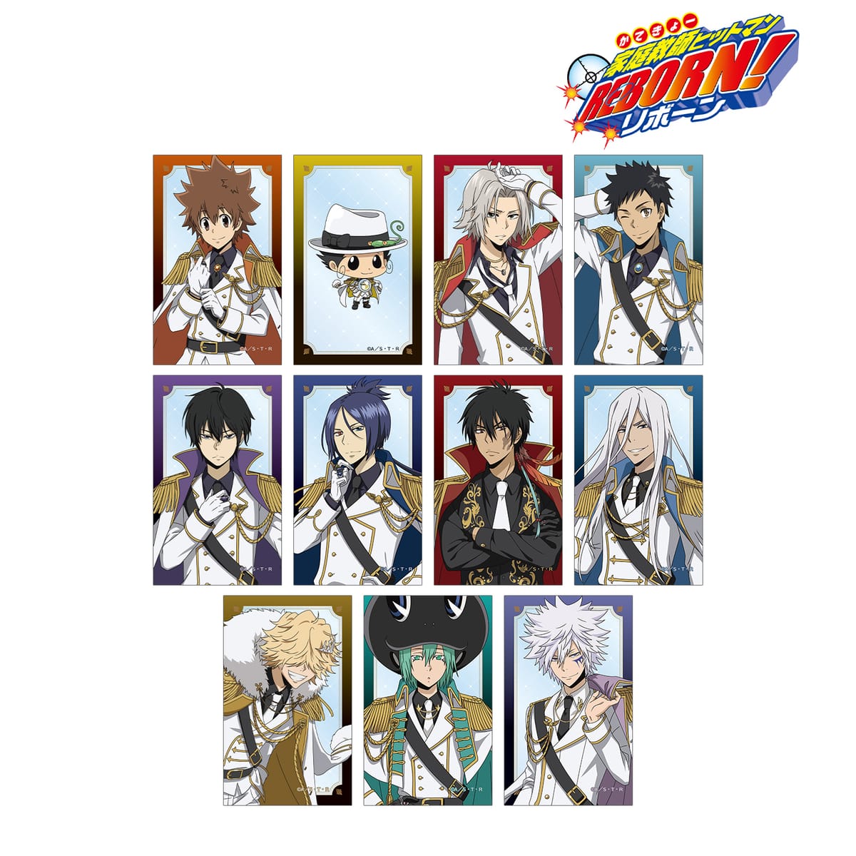 【家庭教師ヒットマンREBORN!】描き下ろし 白衣装ver. トレーディングコンパクトクリアカード(単位/BOX)(11個入)