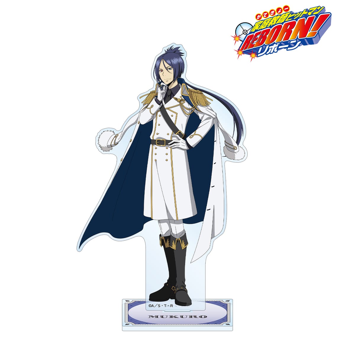 【家庭教師ヒットマンREBORN!】描き下ろし 六道 骸（10年後） 白衣装ver. BIGアクリルスタンド