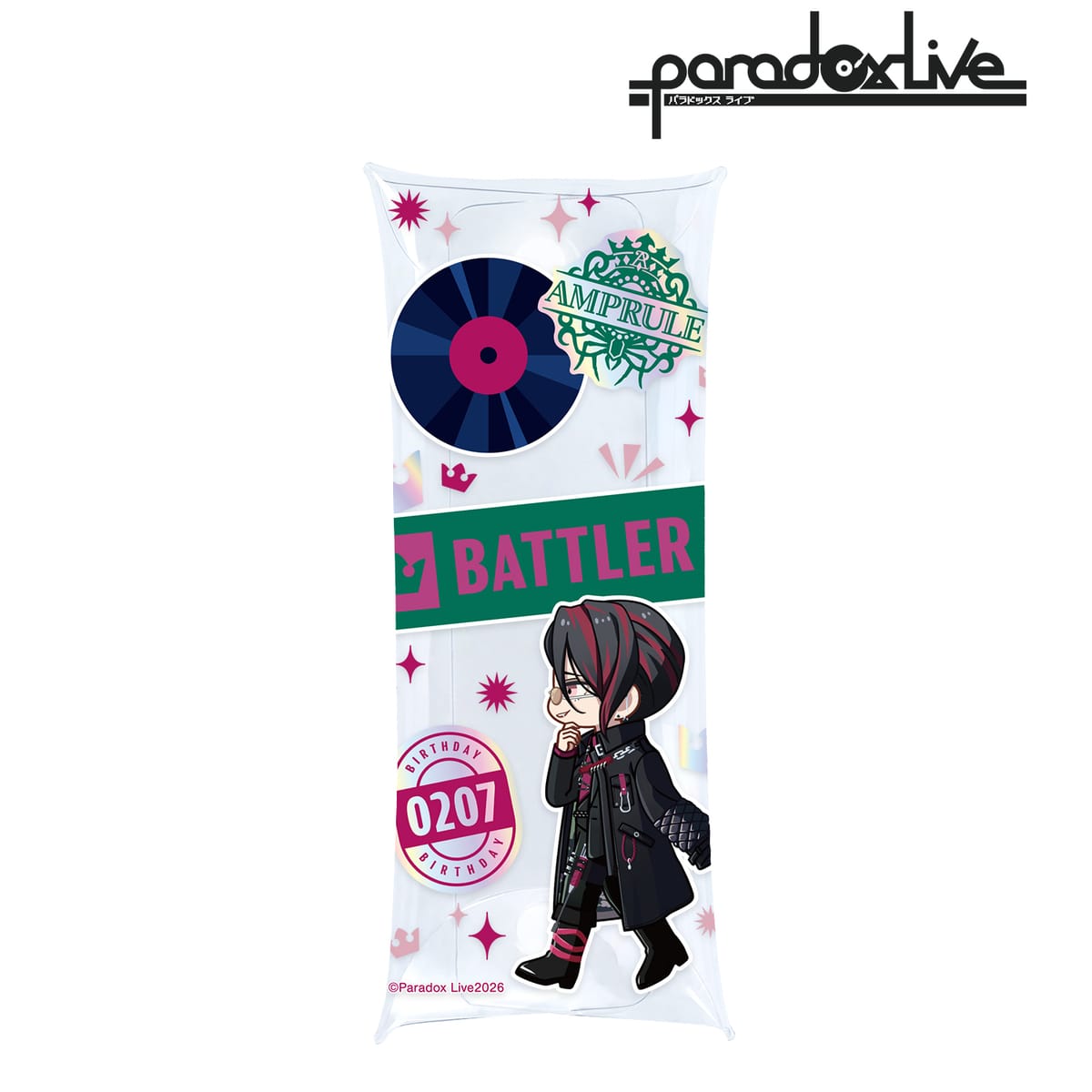 【Paradox Live】白 忠成 ちびとこ クリアマルチケース