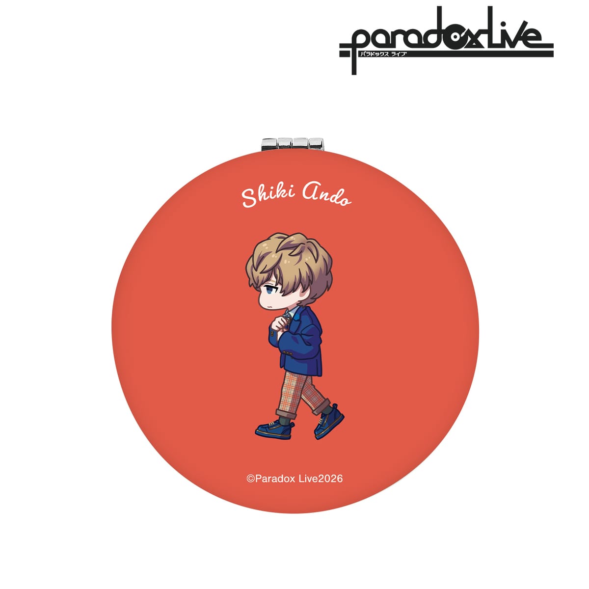 【Paradox Live】闇堂 四季 ちびとこ 丸型折りたたみミラー
