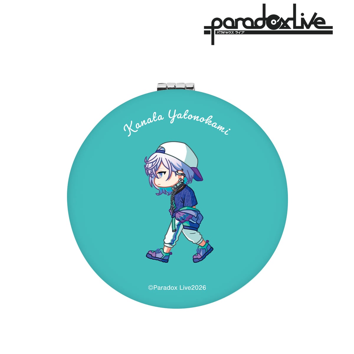 【Paradox Live】矢戸乃上 珂波汰 ちびとこ 丸型折りたたみミラー
