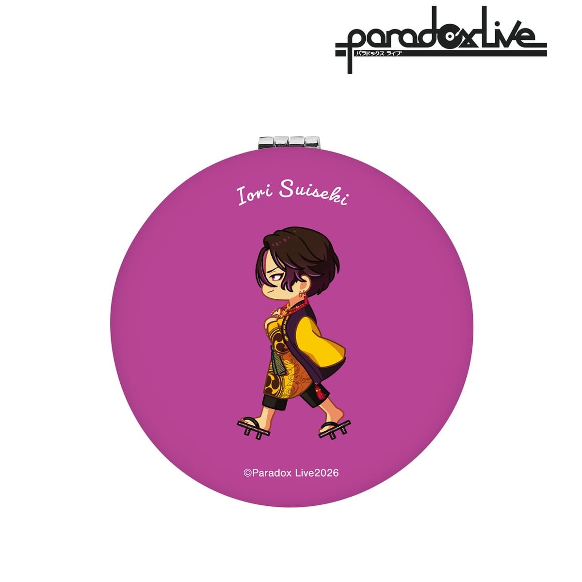 【Paradox Live】翠石 依織 ちびとこ 丸型折りたたみミラー