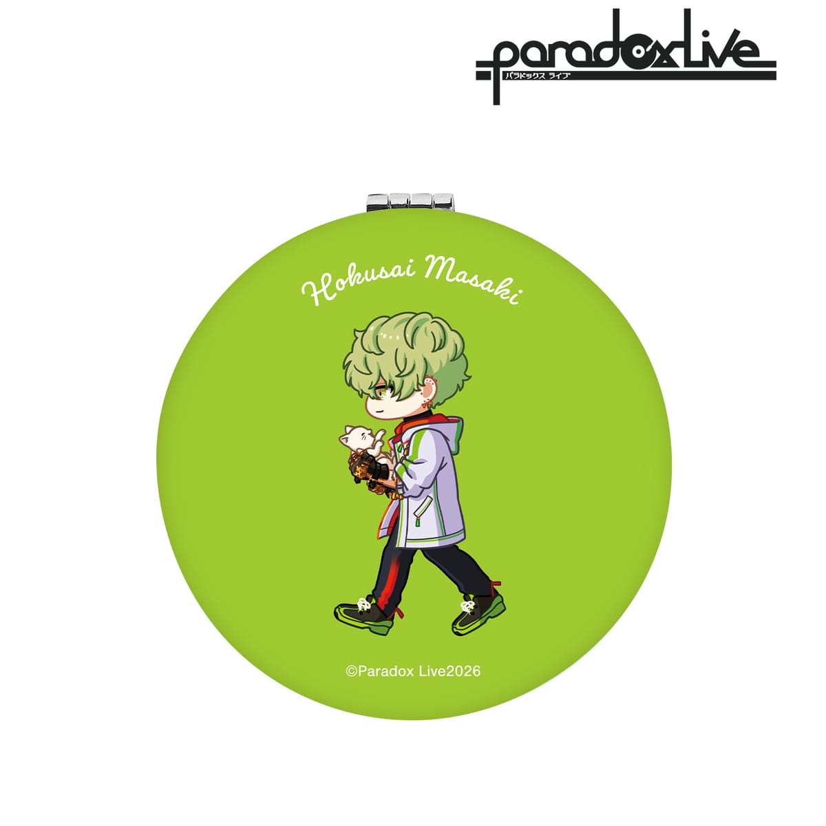 【Paradox Live】征木 北斎 ちびとこ 丸型折りたたみミラー