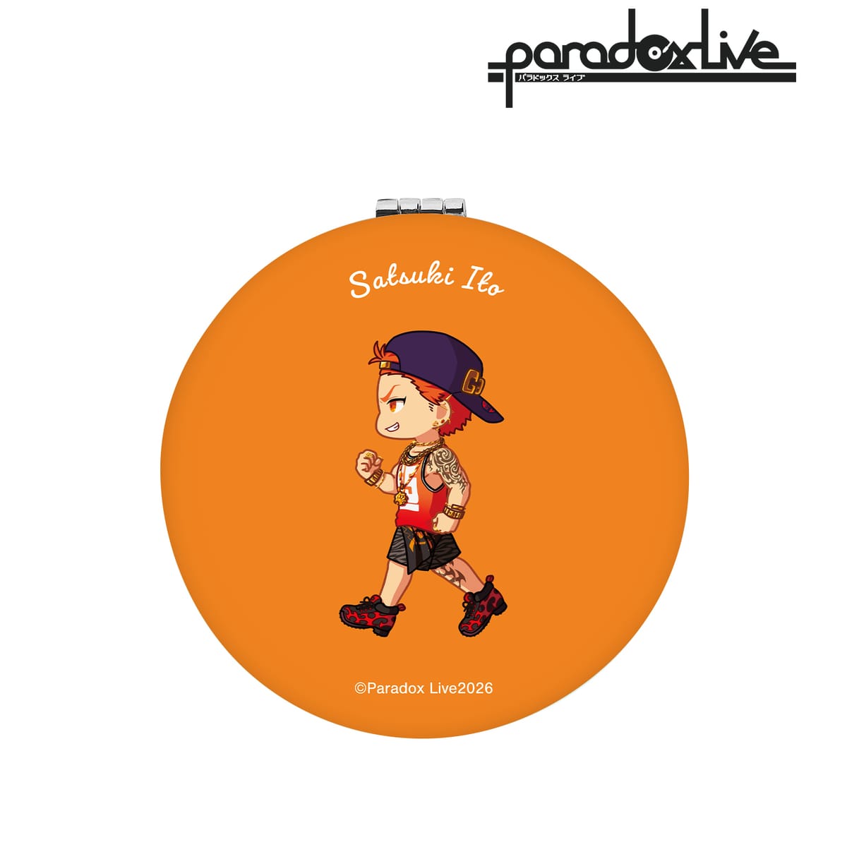 【Paradox Live】伊藤 紗月 ちびとこ 丸型折りたたみミラー