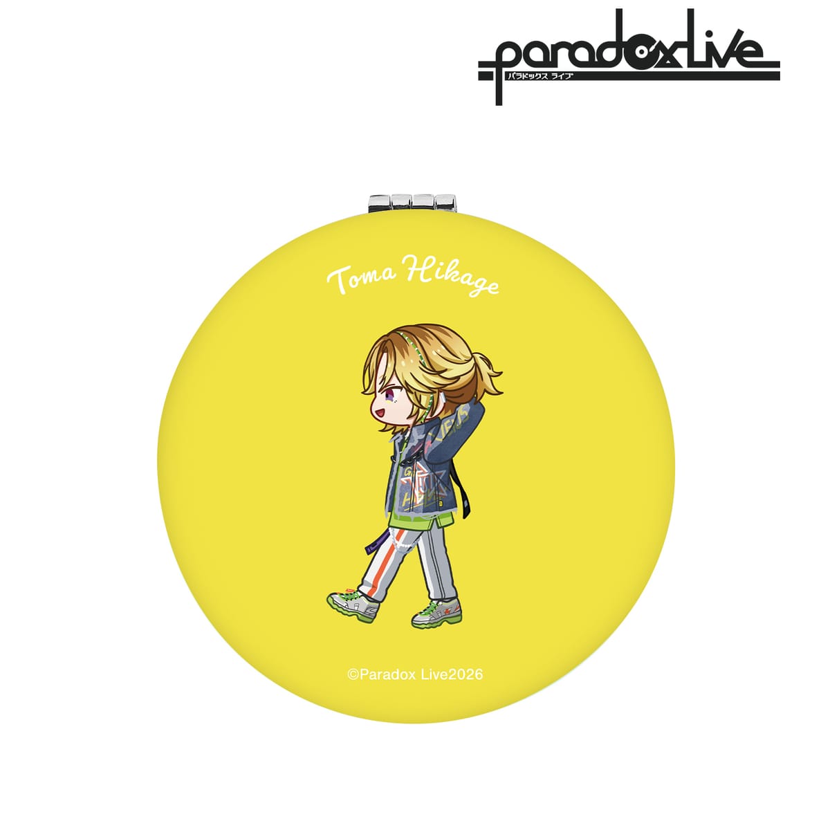 【Paradox Live】緋景 斗真 ちびとこ 丸型折りたたみミラー