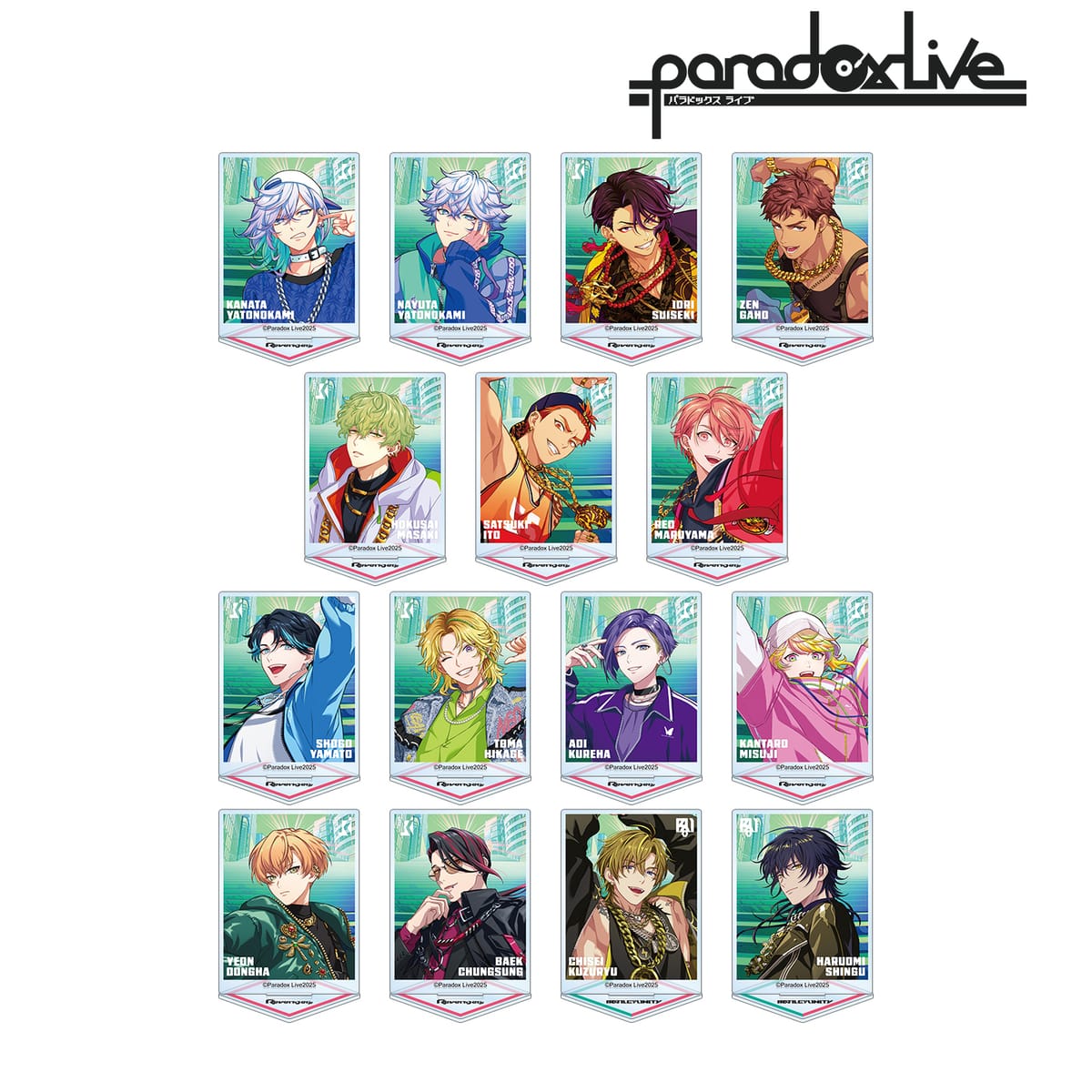 【Paradox Live】Battle of Unity トレーディングアクリルスタンド ver.B(単位/BOX)(15個入)